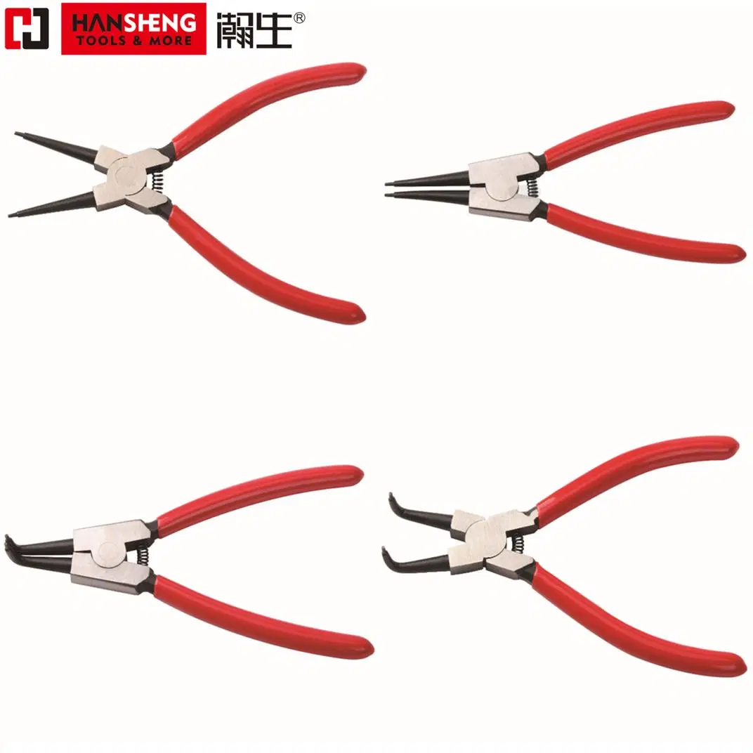 Professional Hand Tools, Hardware Tool, Made of Carbon Steel or Cr-V, Circlip Pliers