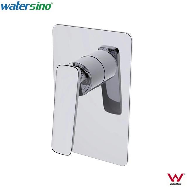 Watermark Brass Matte Black Square Wall Concealed Mixer Diverter