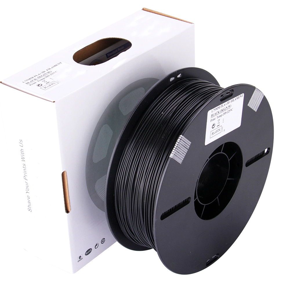 Eco-Friendly Environment Fdm 3D Filament PLA+ 1.75mm of Multi Color and Dimensional Accuracy +-0.05mm for Fdm 3D Printing Machine