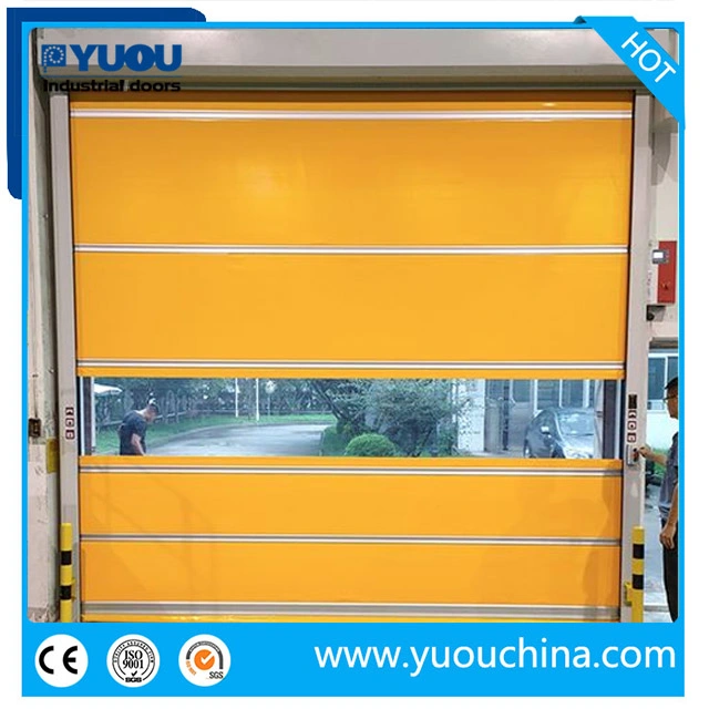 Auto Industrial PVC High Speed Sheet Shutter Door