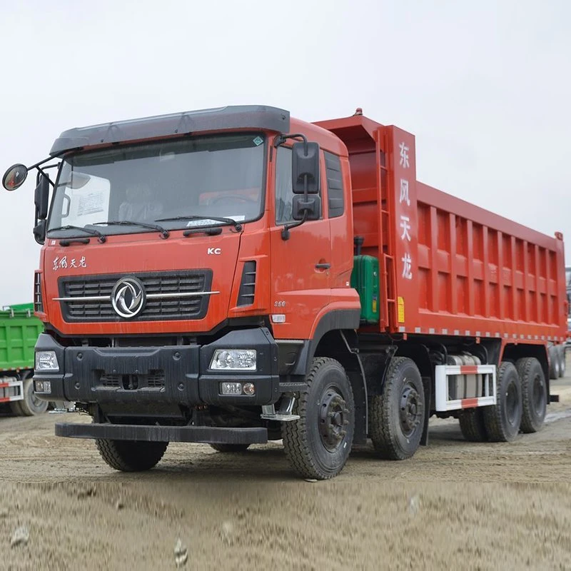 Dongfeng Shacman Foton HOWO Sinotruk 10/12 Tyres/Wheels Heavy Duty 6X4 8X4 New Tipper Dumper Dumping Sand Cargo Lorry Mining Dump Truck for Sale