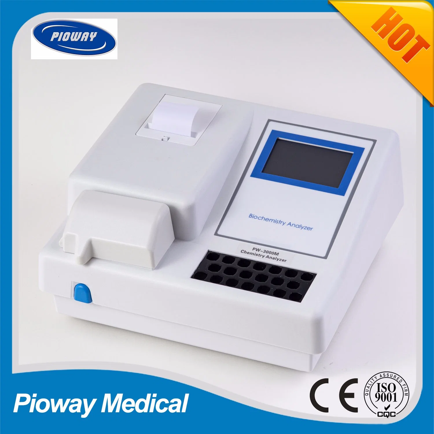 Semi Automatic Open System Blood Chemistry Analyzer, Clinical Analyzer (PW-3000B)