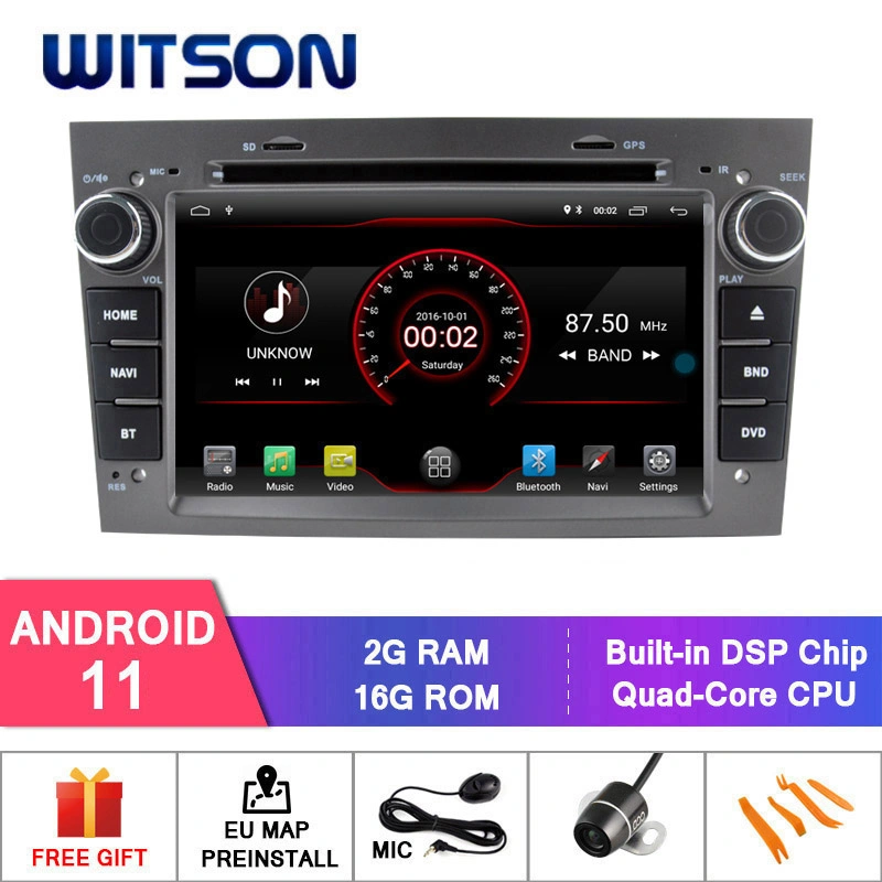 Witson Quad-Core Android 11 Auto DVD-Player für Opel Astra / SUV Antara/Corsa 2g RAM 16GB ROM