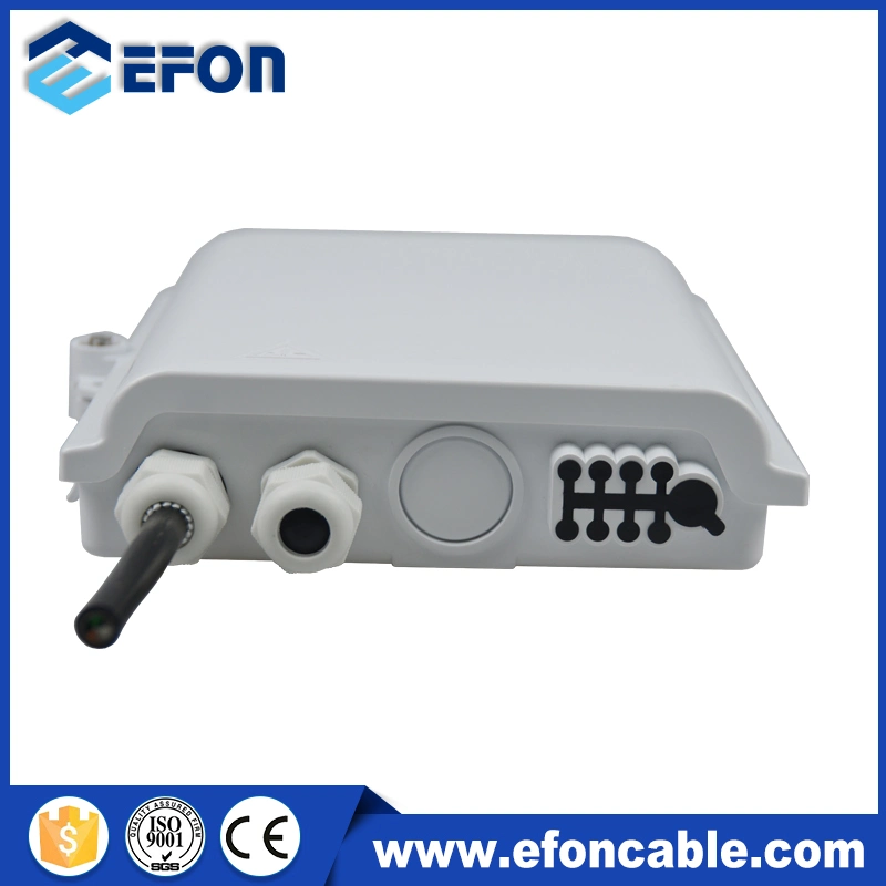 Network Fiber Optic Disturition Box 8 Fiber Optic Terminal Box with Splitter