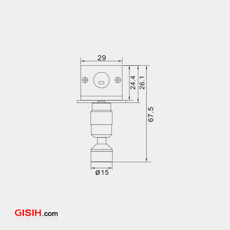 La CE aprobó la tensión de la luz de Gabinete Mini LED negro interior ajustable joyas Spotlight LED magnético