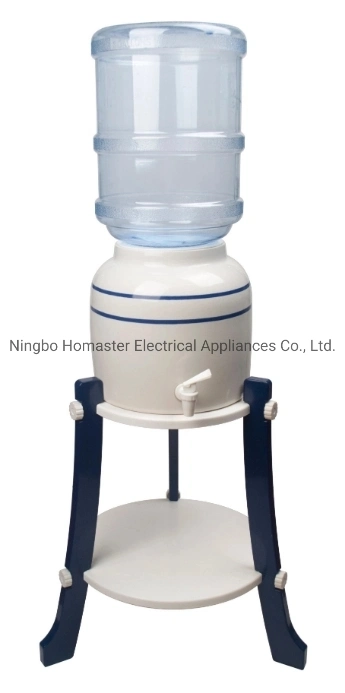 dispensador de agua de plástico de escritorio portátiles Mini Soporte para botella de estante de la botella de agua (Y MMJ)