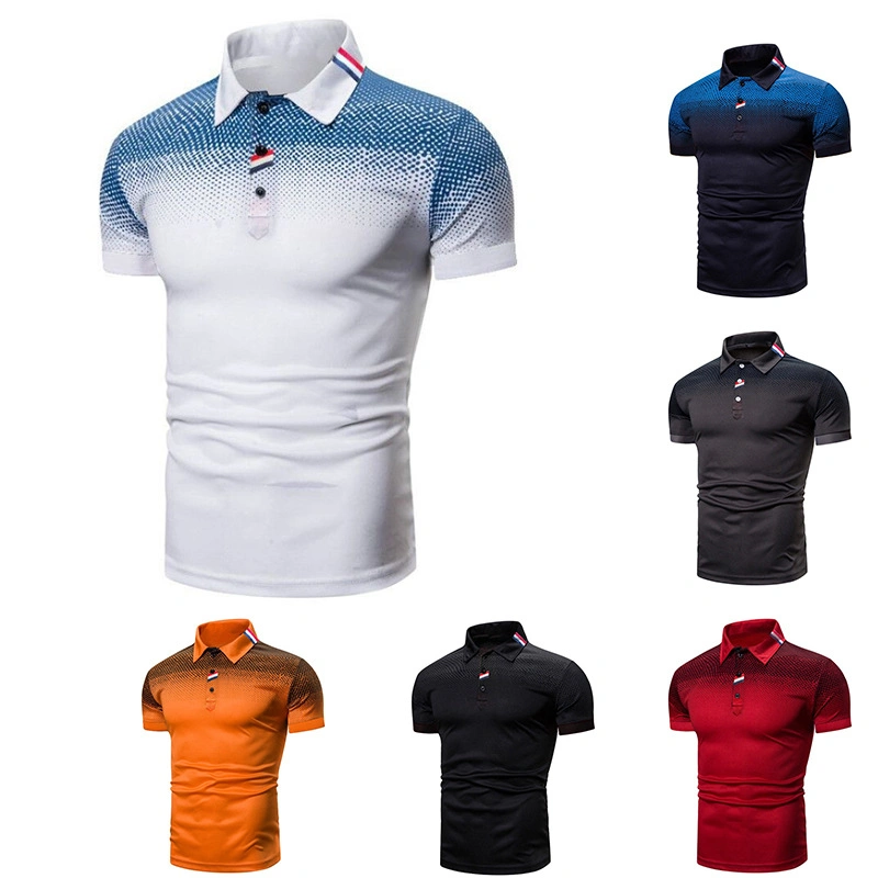 Polo logo personnalisé vêtements de travail T-shirt à manches courtes