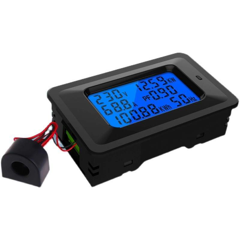 6 in 1 Digital AC 20A 100A Voltage Energy Power Meter Multi Meter