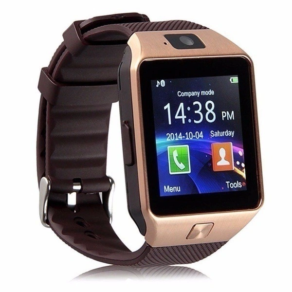 Phone Call SIM TF Camera Sport Waterproof Smart Watch for iPhone Xs Wristwatch with Touch Screen