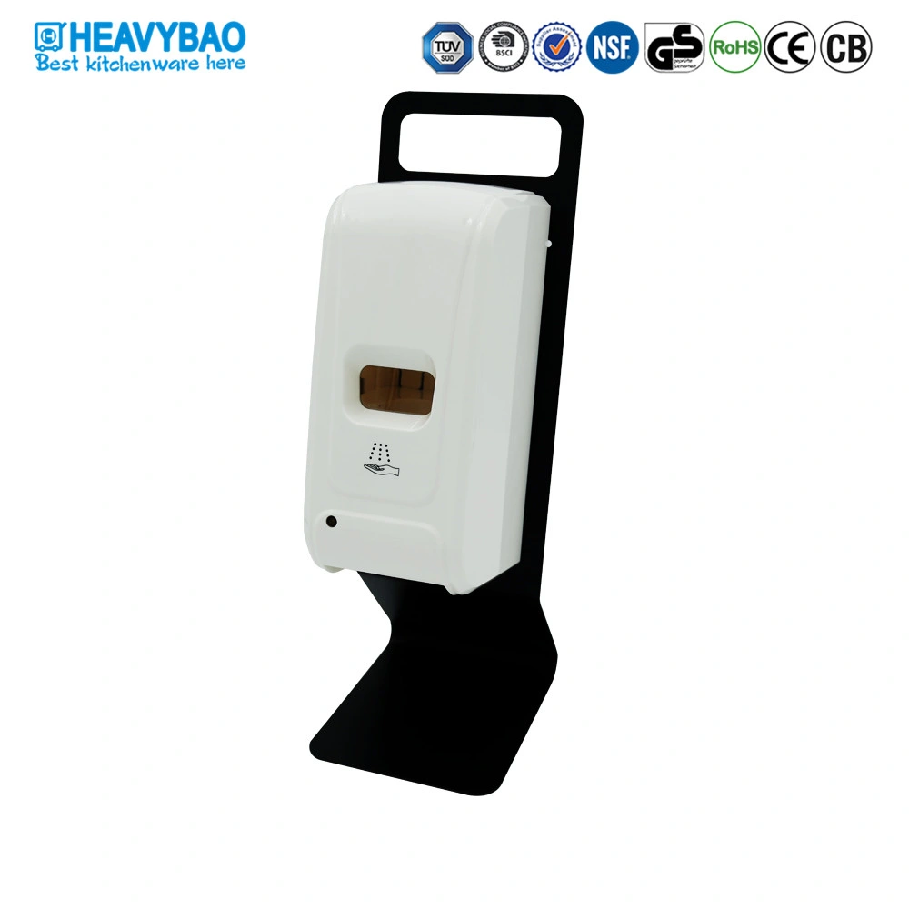 Heavybao nuevo producto de la Mesa de acero inoxidable dispensador de jabón negro Soporte pintura