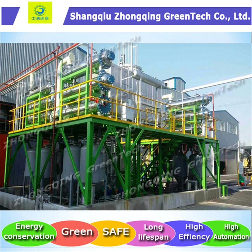 Municipal Waste/Urban Waste/Life Garbage Incinerator/Waste Treatment to Diesel Oil with EU Standard