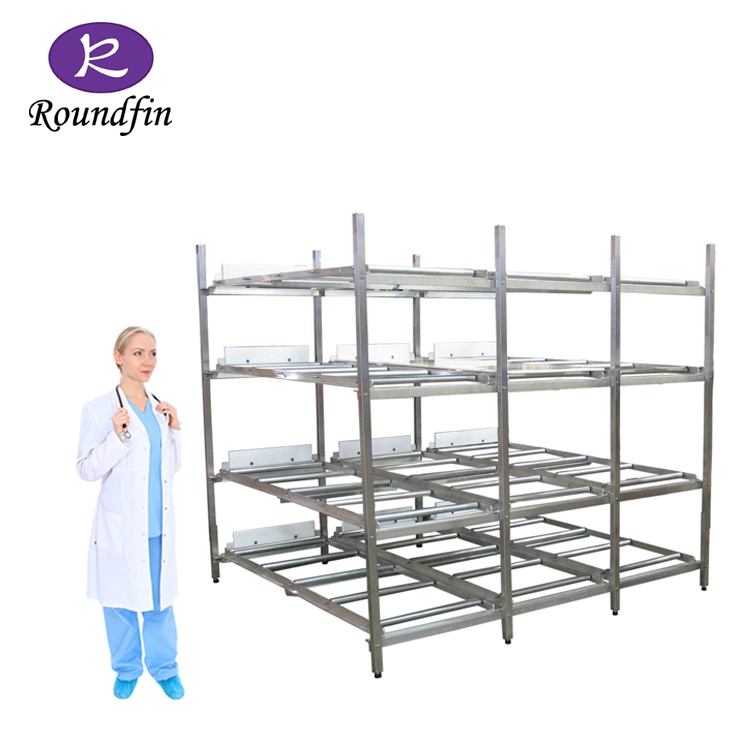 Stainless Steel 304 Body Storage Shelf for 12 Corpses