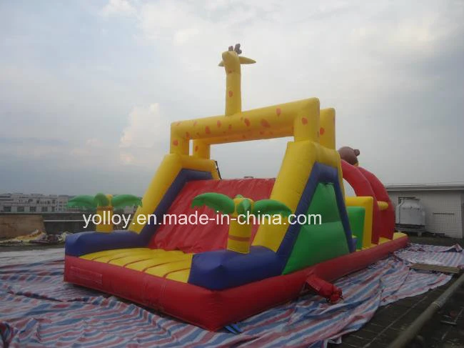 Outdoor Playground Inflatable Obstacle Course for Amusement Park