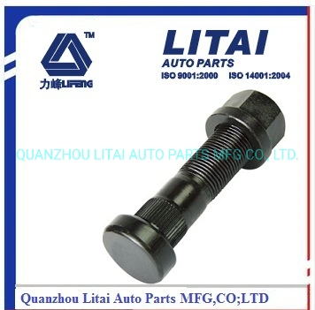 Quality Grade 10.9 Wheel Hub Bolt Front New Head for Mercedes-Benz Truck