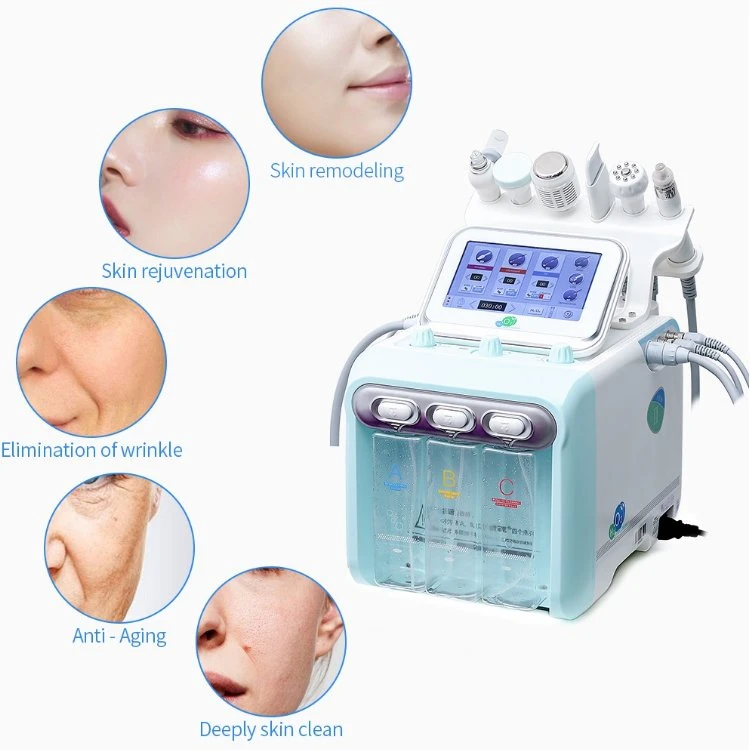 صالون استخدام إزالة العوامة المياه بيل هيدرا الجلد بيل الوجه آلة مقاومة للتآكل Microdermcشط