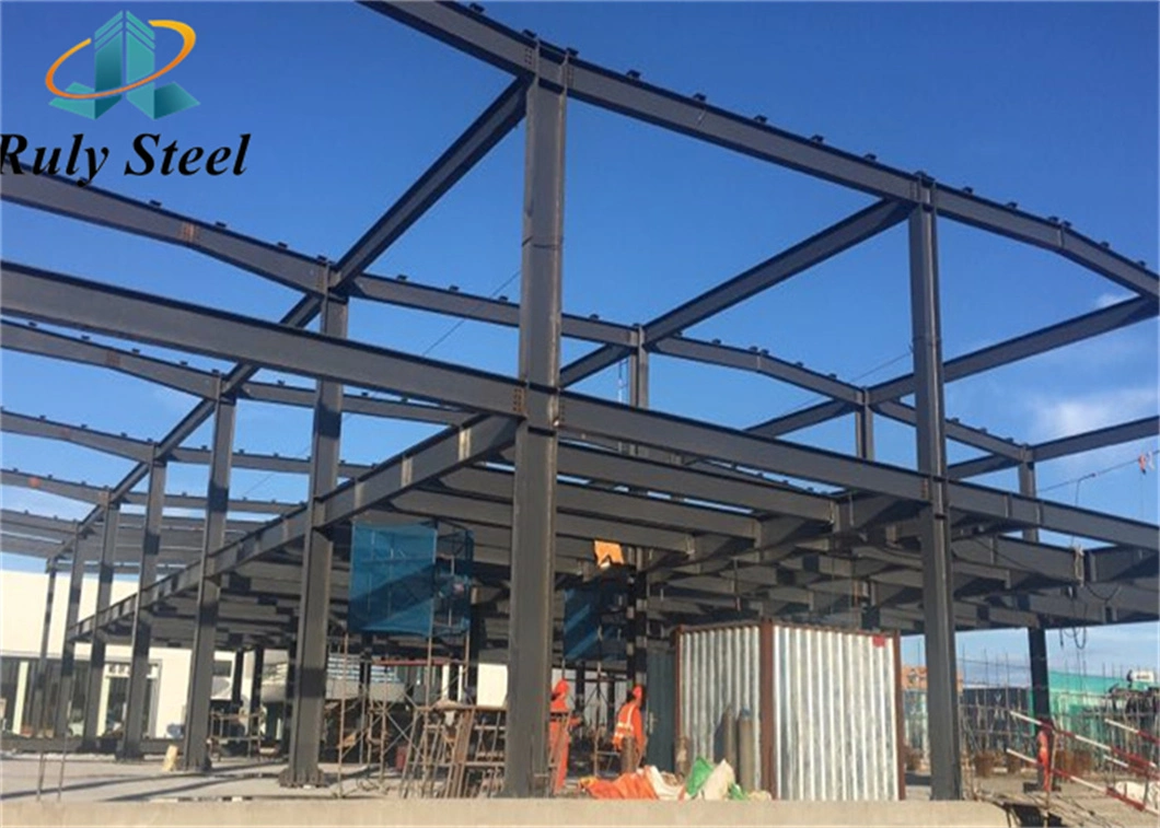 Garage Shop Buildings for Vehicle Maintenance Large Metal Steel Structure