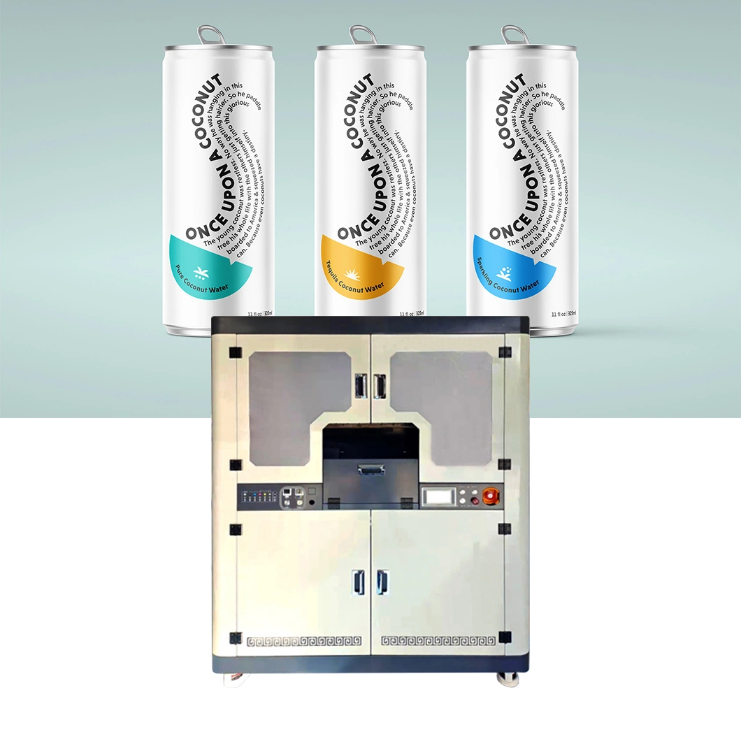 Sn Brand Fully Automatic UV Water Bottle Printer Cylindrical Printer, Suitable for Cans, Tubes, Containers, Ink Cartridges, Cups, etc