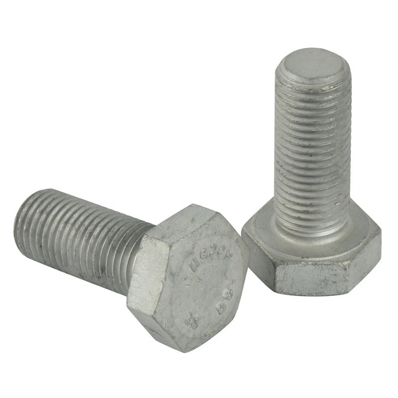 Carbon Steel DIN933 Black Finish Hexagon Head Bolt Full Thread,