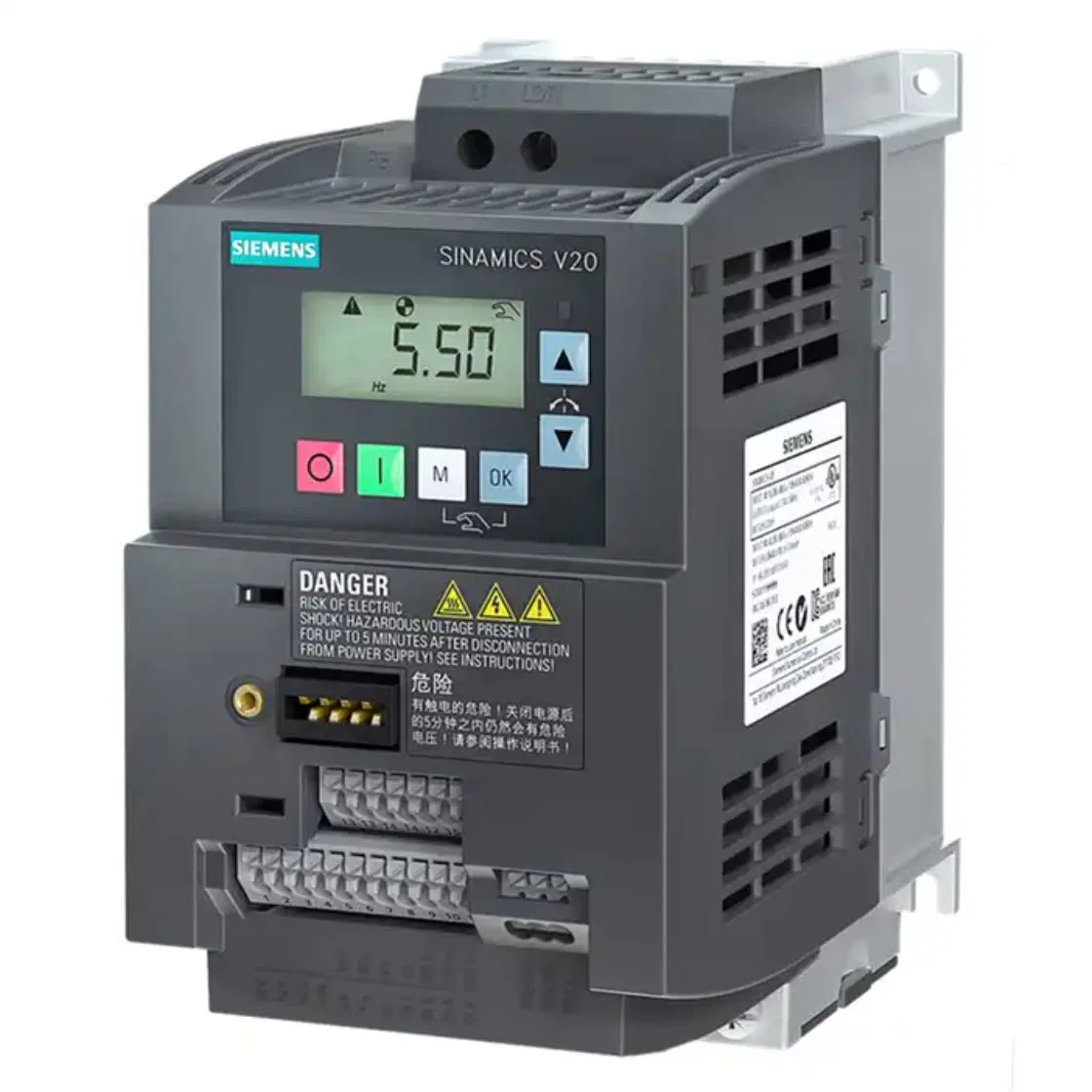 Siemens Sinamics V20 VFD Bop Siemens V20 Inverter 22kw Frequency Converter 0.37kw