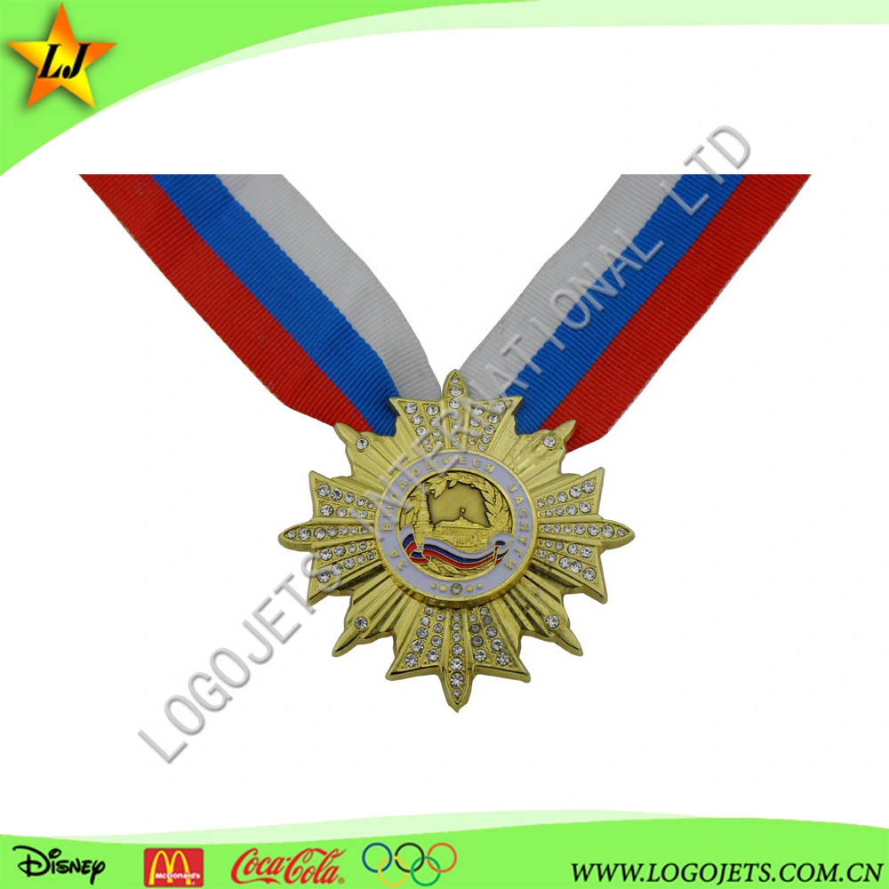 Factory Price Custom High quality/High cost performance Metal Medals for Sports and Marathons