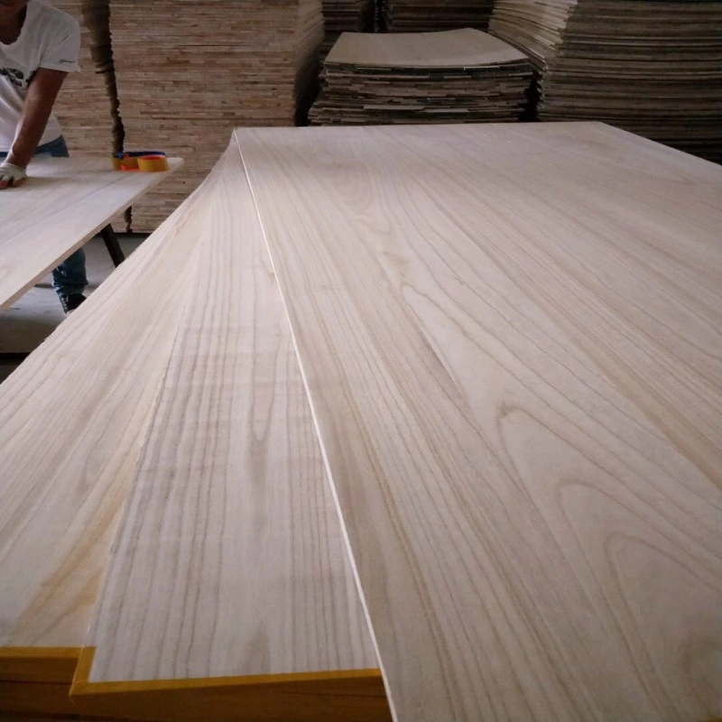 Customized Paulownia Wood Decorative Material and Solid Wood Board