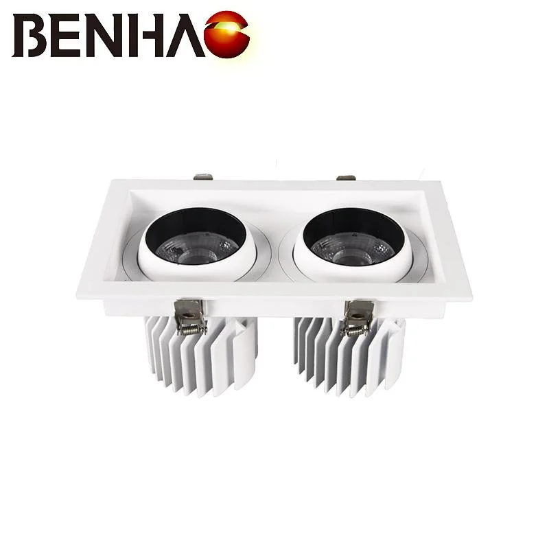 L'énergie intérieure antireflet de haute qualité de l'enregistrement plafond Downlight Led intégré ronde Spotlight