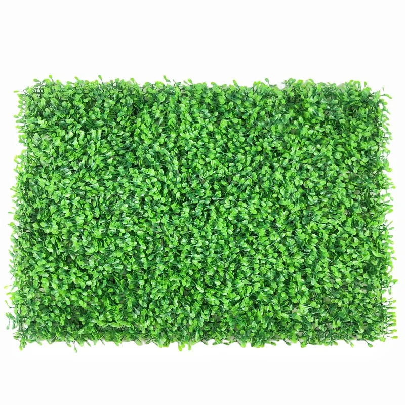 Factory Directly Supply Plant Outdoor Fence Panel Artificial Grass Wall Decor