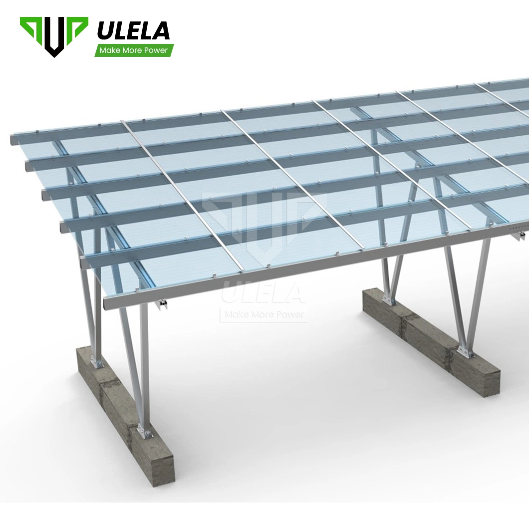 Ulela Photovoltaic Farm Mounting System Manufacturers Racking Systems for Solar Panels China Solar Panel Ground Racking Systems