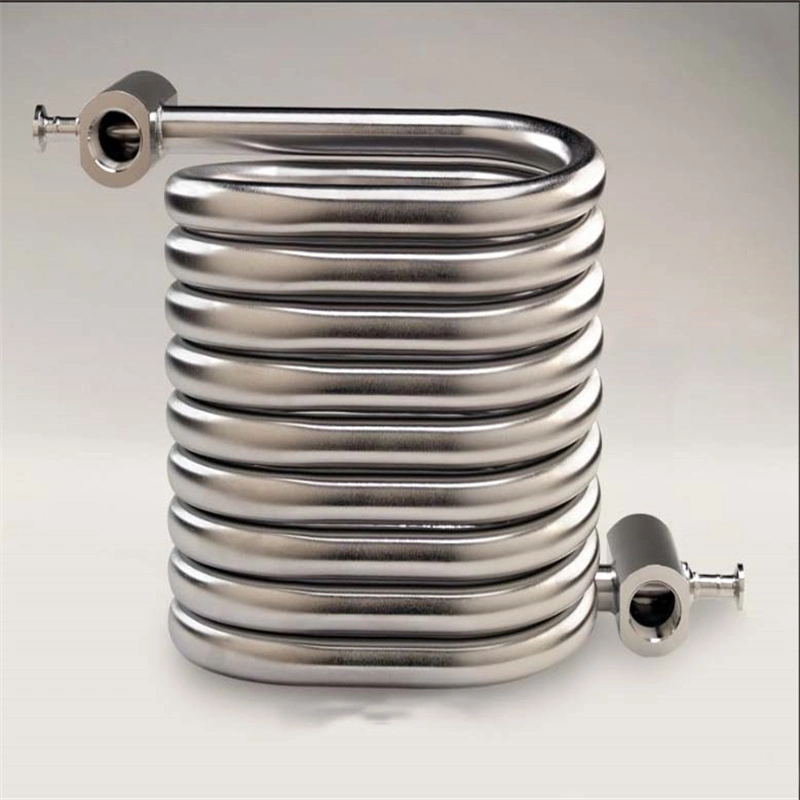 Titanium Steel Copper Heat Exchanger Titanium Spiral Coil Tube Pipe