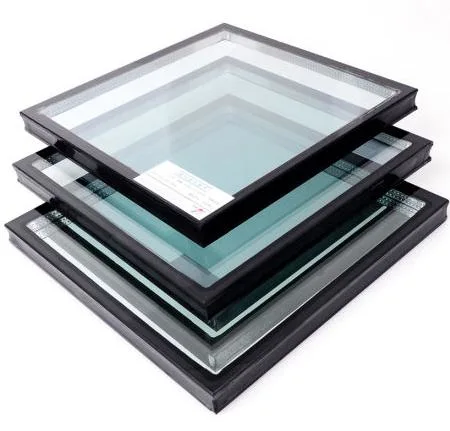 Safety Tempered Laminated Double Glass 1.52 PVB Layer Heat Insulation Glass