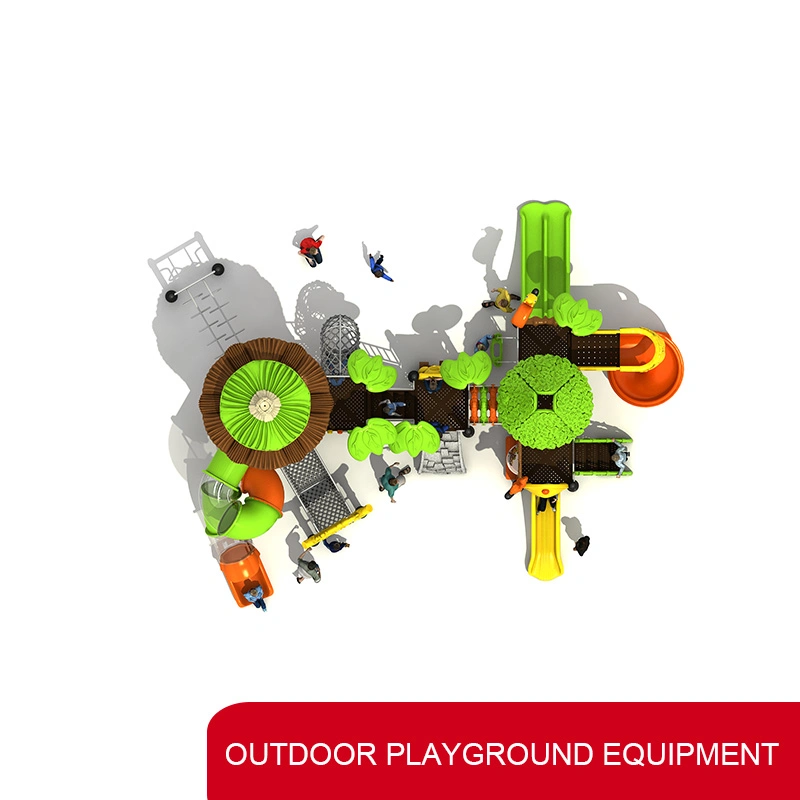 Forest Modeling Indoor Plastic Play Ground System Children Toys Water Park Game Slide Amusement Park Playsets Outdoor Playground Equipment for Kids