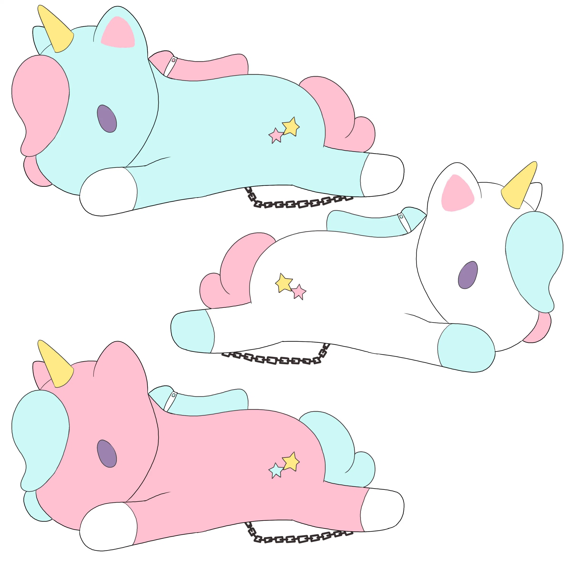 Mayorista/Proveedor de fábrica 2023 Kawaii colorida bolsa de dinero del cuerpo de la Cruz de la bolsa de unicornio de peluche