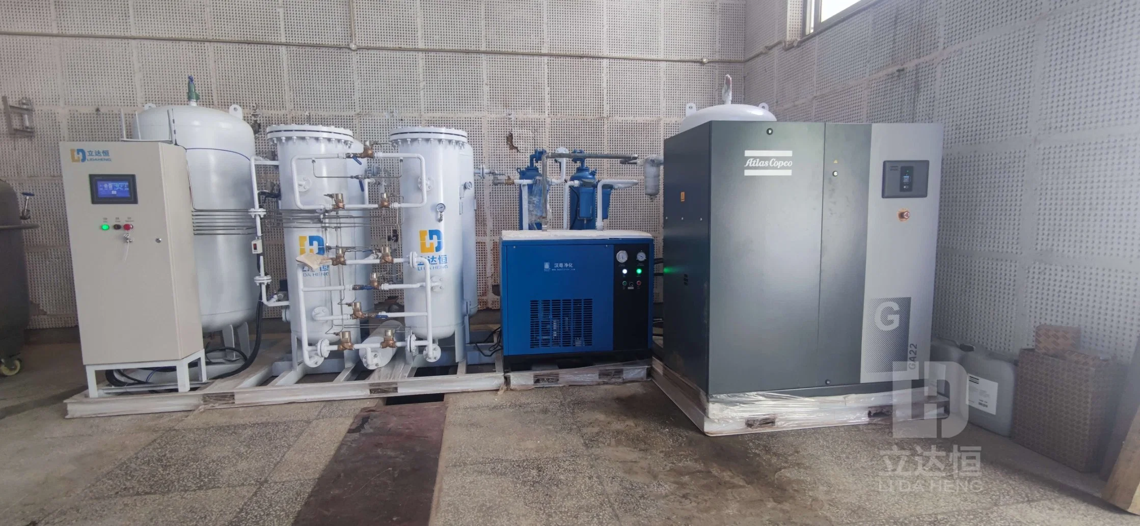 Ldh-Gas Nitrogen Generator for Industrial Electronic Laser Cutting 20m3/Hr 99.9%