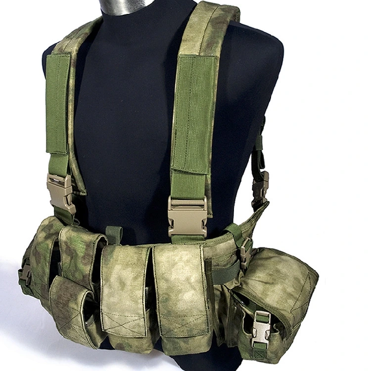 En el exterior de nylon 900d Multi-Pockets Module-System Chaleco táctico Multicam