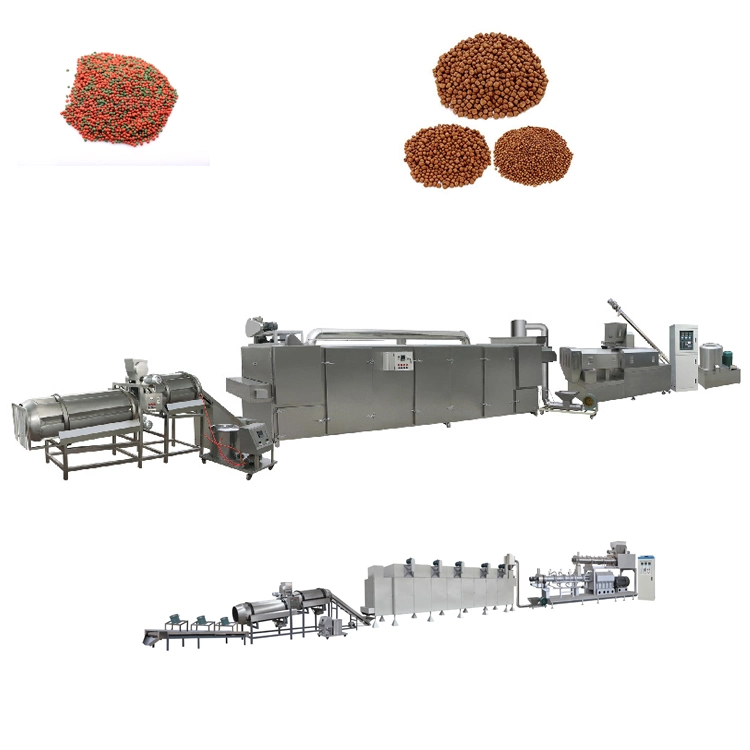 Complete Automated Floating Fish Feed Mill Machine Price Fish Food Making Machine Feed