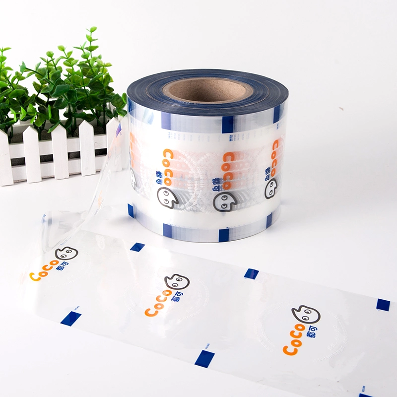 Custom High quality/High cost performance Sealing Membrane Waterproof Bubble Tea Cup Sealing Film CPP/Pet Plastic Stretch Roll Film