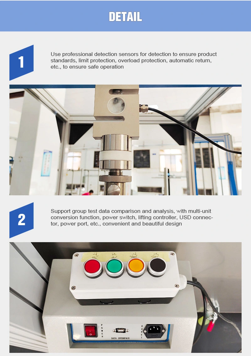 High Precision High-Low Temperature Tensile Strength Test Equipment