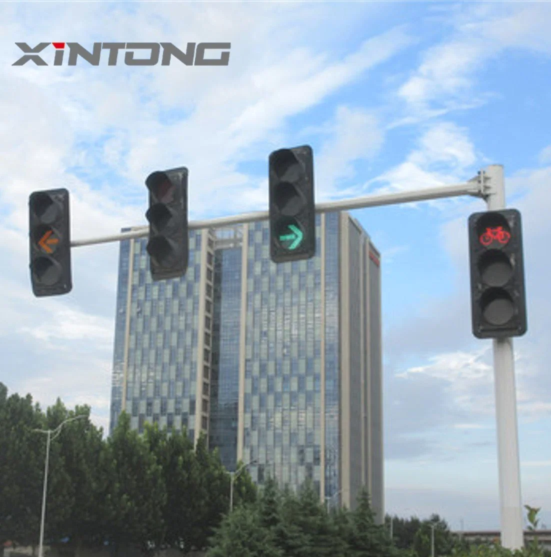 IP55 Fahrzeug Xintong 200mm China Solar LED-Ampel