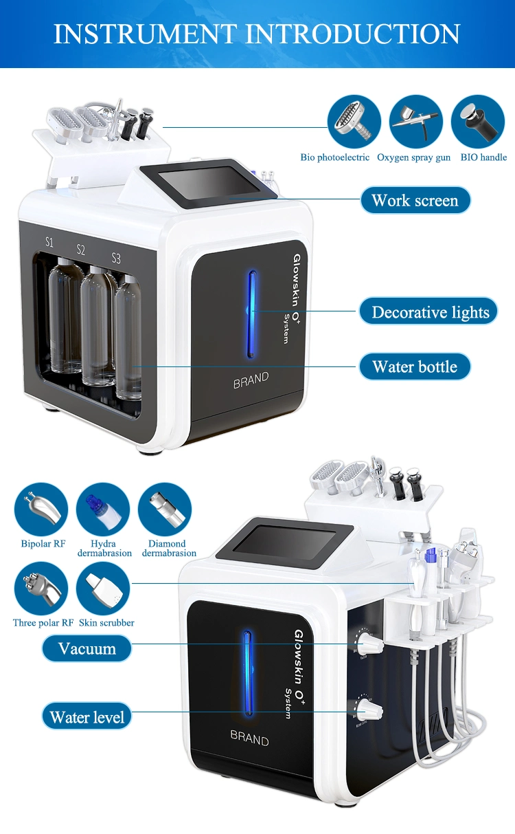 2021 Novo sistema portátil Hydrafacial Multifunções a beleza da máquina para limpeza Facial