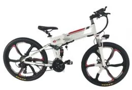 دراجة كهربائية دراجة بخارية دراجة بخارية 26 بوصة محرك بقوة 48 فولت 500 واط بنظام مغرفة المحرك في بطارية قابلة للفصل دراجة الترابية