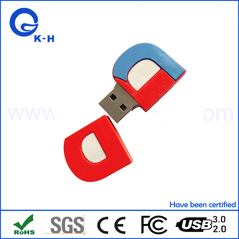 PVC Material Custom USB Flash Memory Drive 4GB 2GB