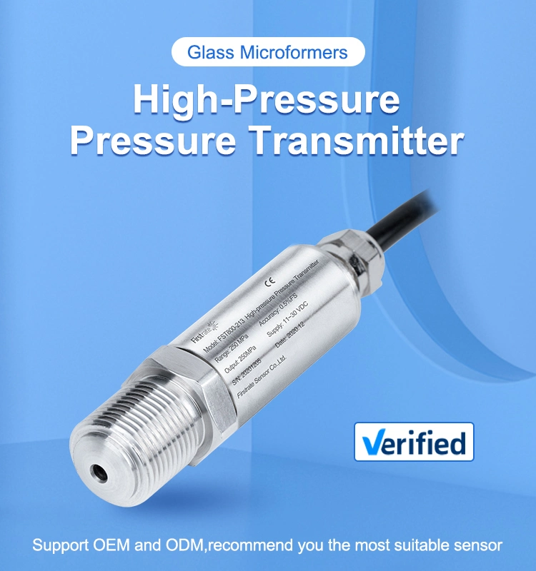 FST800-213 Sensor de presión alta 100.000 psi 80 MPa Transductor de presión de barra 8000 7000