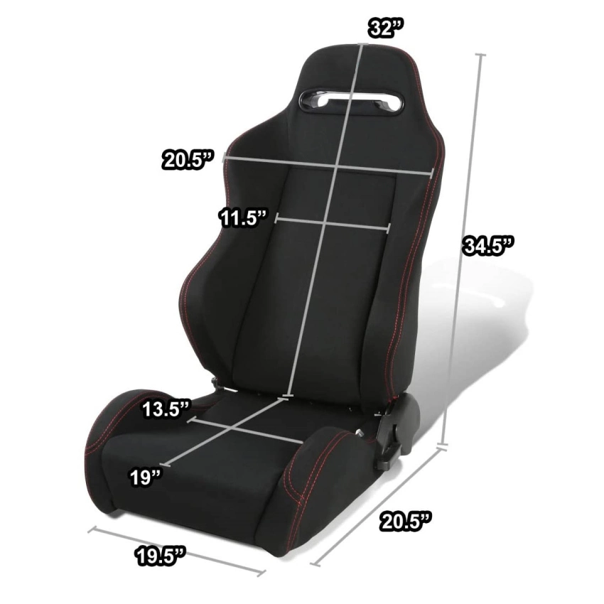 Fiber Glass for Universal Automobile Use Bucket Racing Car Seat