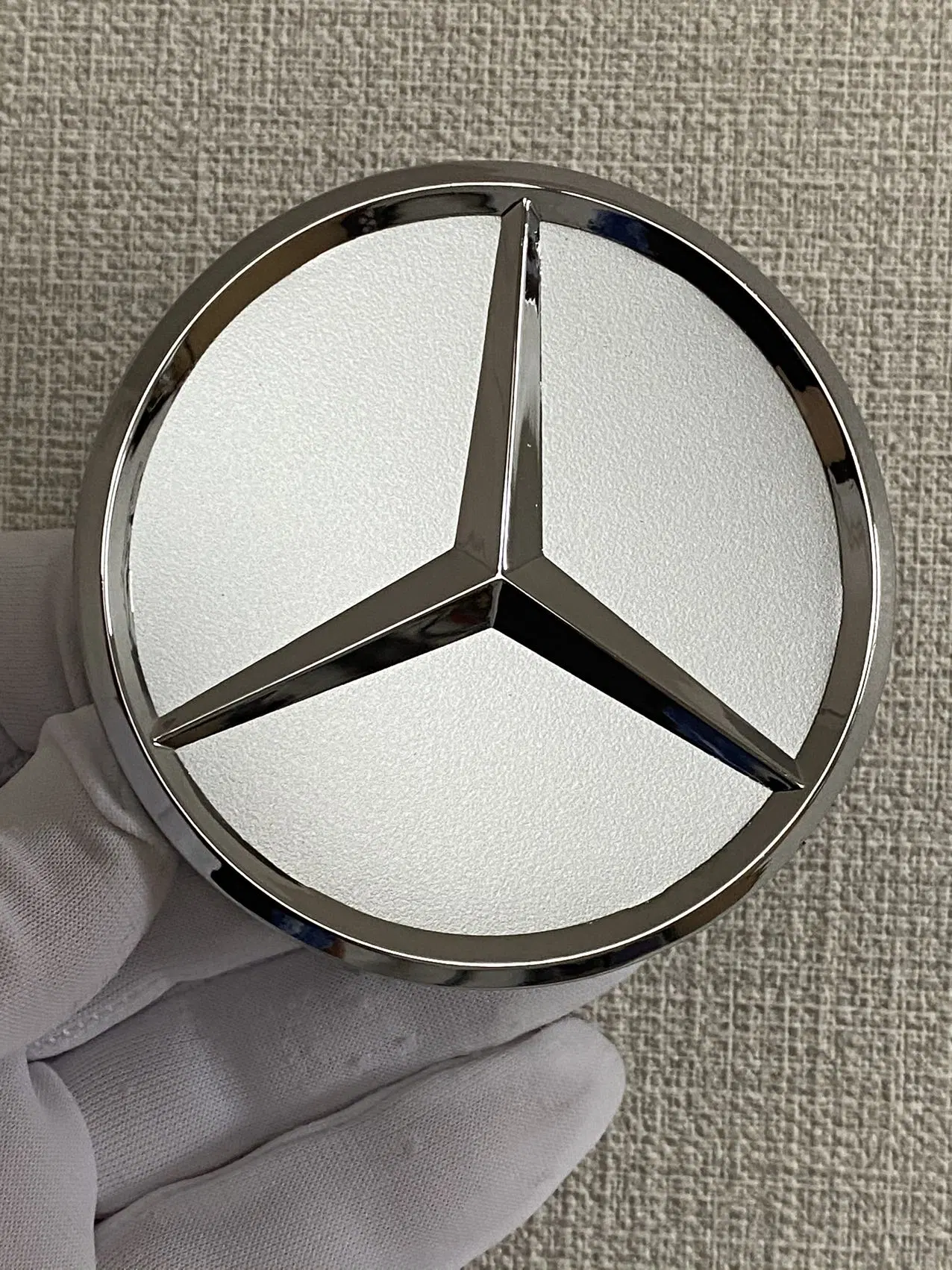 Car Accessories 75mm 3pins Car ABS Wheel Center Caps Car Logo Wheel Cover Center Emblem Wheel Hub Cap Decoration Wheel Rims Alloy for Mercedes Benz