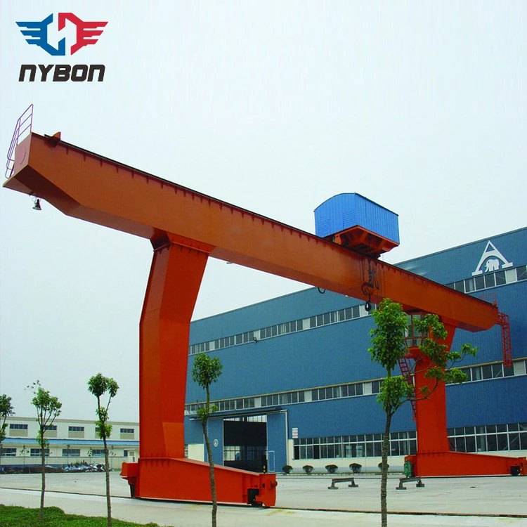 Heavy Duty 3t 5t 10t 15t Mh Single Girder Gantry Crane Lifting Material