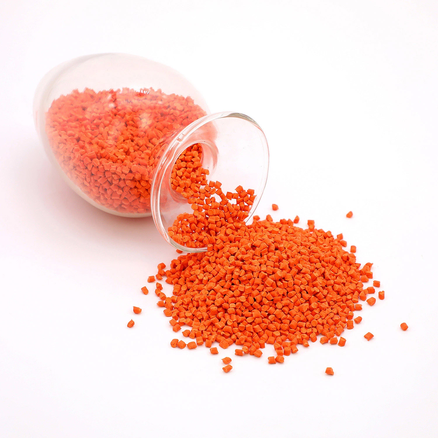 Orange ASA/ABS/PP Plastic Granule Masterbatch for Molding