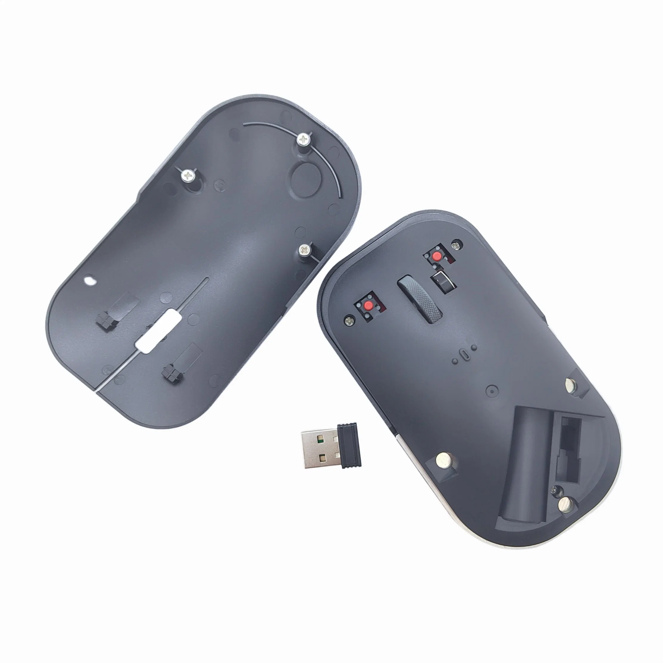 Souris rechargeable ordinateur sans fil Mini souris ergonomique silencieuse pour PC Ordinateur portable