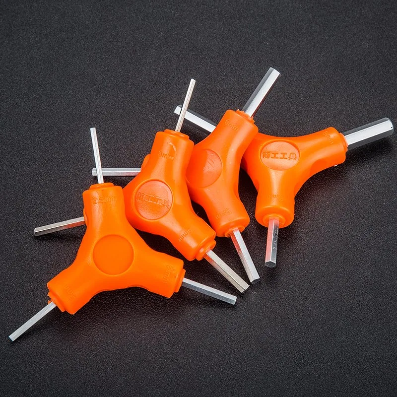Hardware herramientas de mano de tipo horquilla llave hexagonal de reparación de bicicletas