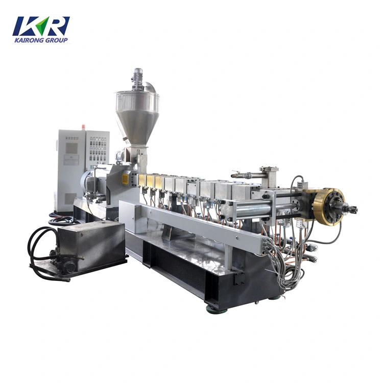 Double Screw PVC Resin Granule Making Hot-Cut Pelletizing Machine