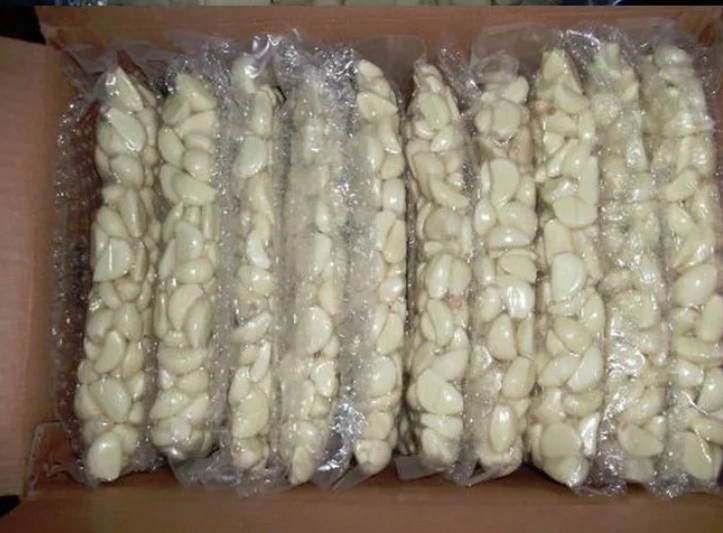 1kg Vakuumbeutel frisch geschälte Knoblauchzehen / frischer chinesischer Knoblauch